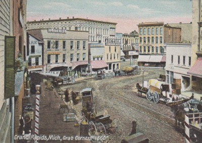 Grand Rapids, MI - Grab Corners - circa 1860